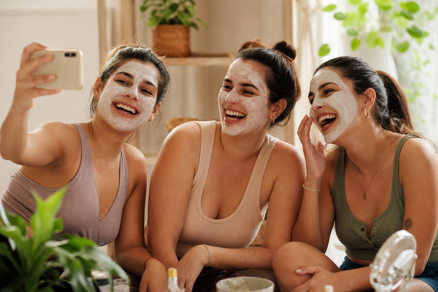 Día de spa con amigas